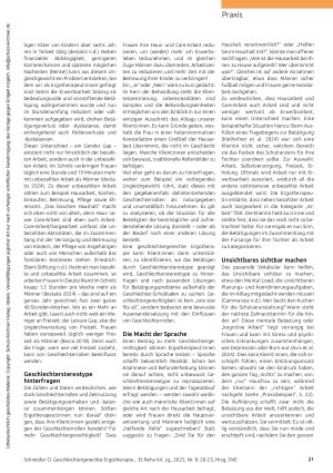 Vorschauseite 2: Wenn Geschlechterrollen eine Rolle spielen Geschlechtergerechte Ergotherapie