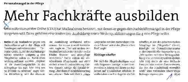 Vorschauseite 1: Mehr Fachkräfte ausbilden