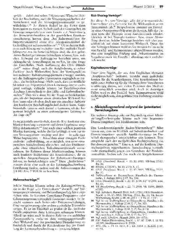 Vorschauseite 5: Rabattverträge über patentgeschützte Arzneimittel:Regieanweisung zum vergaberechtlichen Umgang nach derNeuregelung des § 130a Abs. 8 S. 8 SGB V