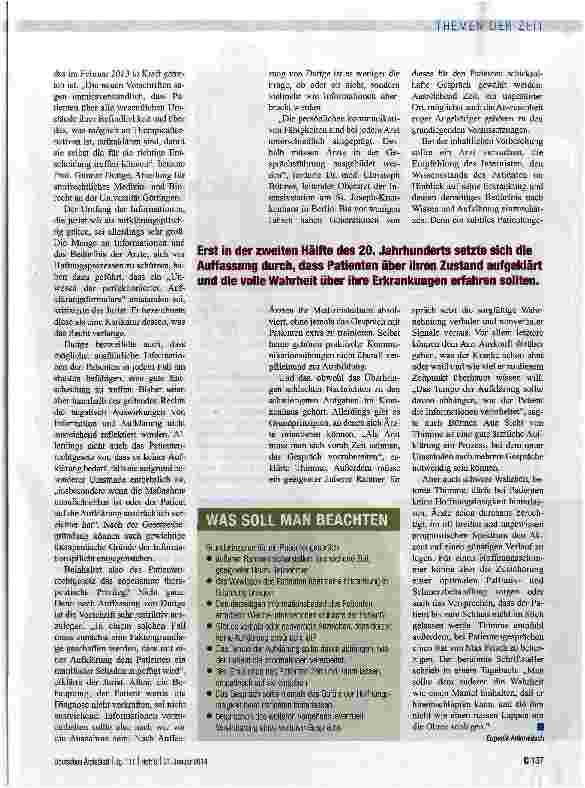 Vorschauseite 2: Nicht ob, sondern wie