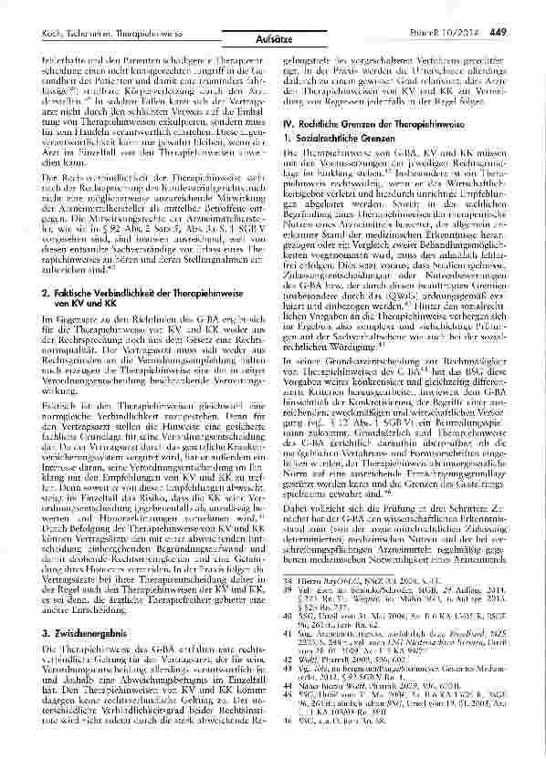 Vorschauseite 5: Therapiehinweise des Gemeinsamen Bundesausschusses sowie von Kassenärztlichen Vereinigungen und Krankenkassen im Vergleich