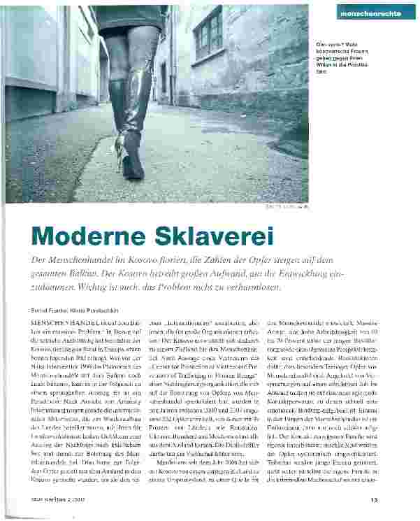 Vorschauseite 1: Moderne Sklaverei
