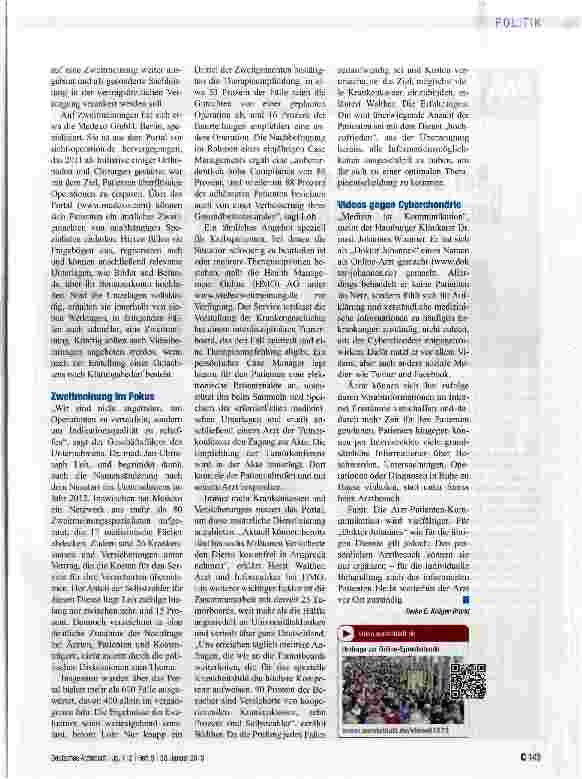 Vorschauseite 4: Zum Doktor per Video-Chat