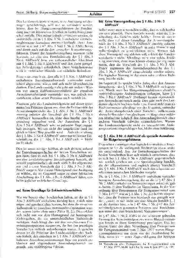 Vorschauseite 6: Abschlagspflicht gemäß § 130a Abs. 1 SGB V für humaneBlutgerinnungsfaktoren?