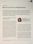 Vorschauseite 1: Besuchsrechte in Pflegeheimen