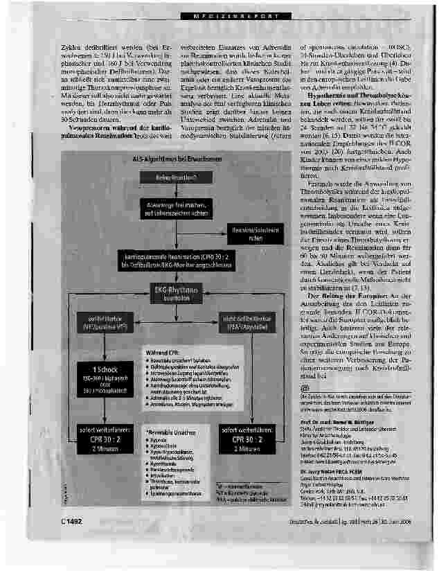 Vorschauseite 2: NotfallmedizinHauptsache Herzmassage
