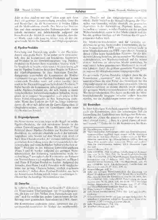 Vorschauseite 3: Kartellrecht: Marktabgrenzung im Arzneimittelsektor