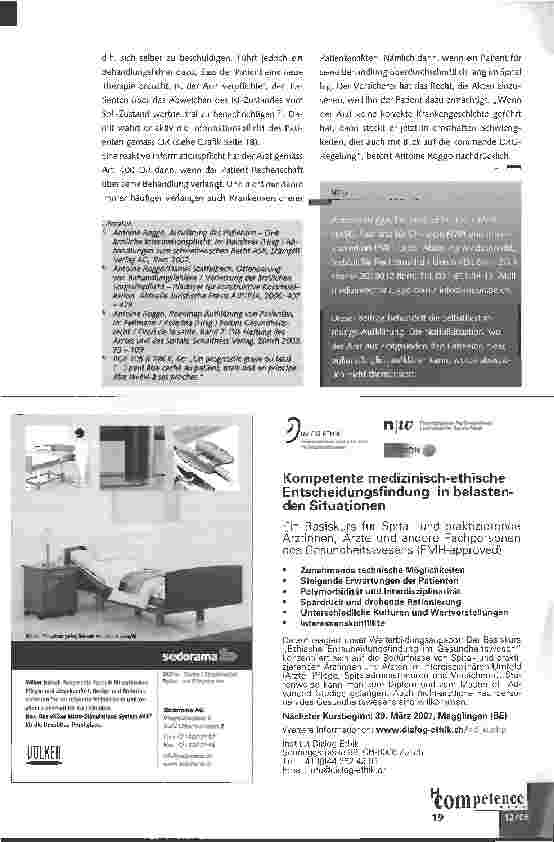 Vorschauseite 4: Ärztliche Aufklärung: Pflichten und Stolpersteine