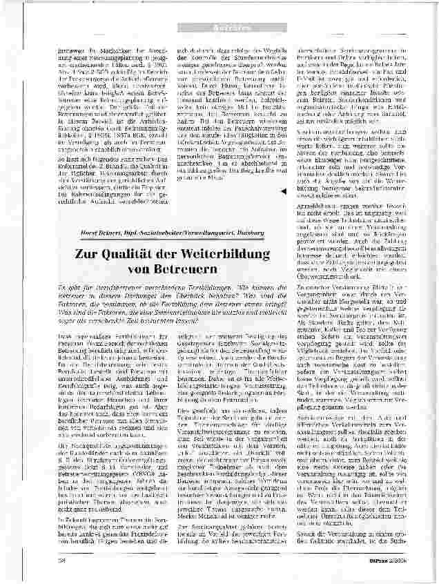 Vorschauseite 5: Qualität und gerichtliche Aufsicht nach dem 2. BetreuugsrechtsänderungsgesetzVon den Pflichten des Betreuers