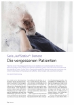 Vorschauseite 1: Serie „Auf Station“: Demenz - Die vergessenen Patienten