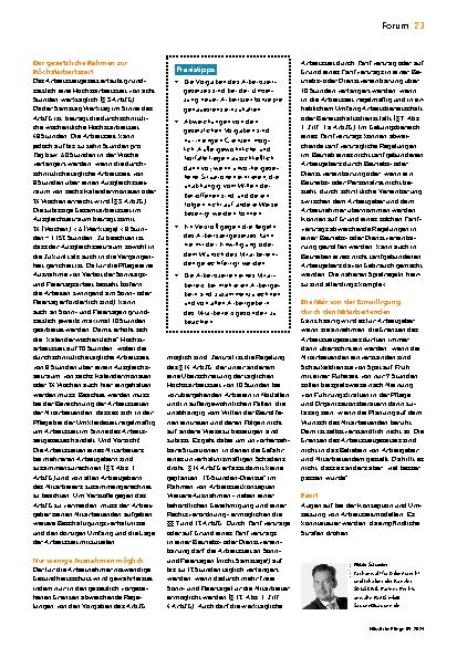 Vorschauseite 2: Arbeitszeitverstöße vermeiden