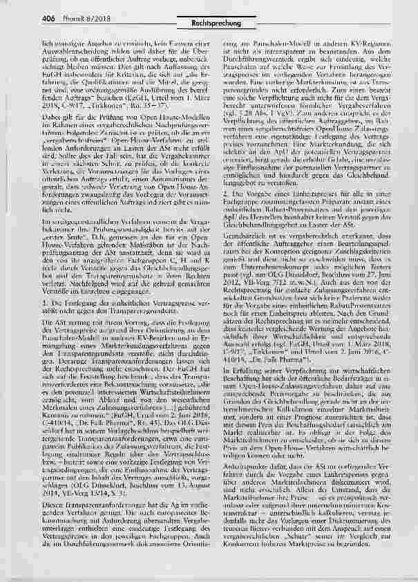 Vorschauseite 4: Vergabe „Open-House-Verfahren Kontrastmittel