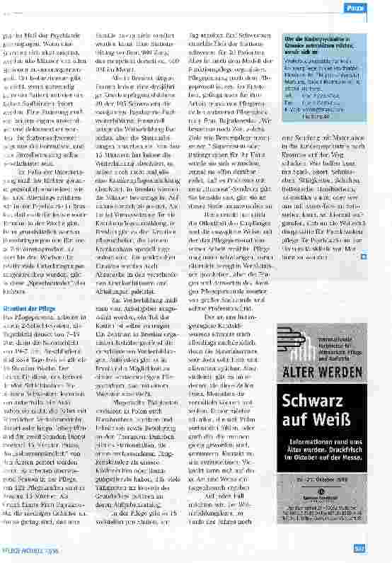 Vorschauseite 4: Psychiatrie in Polen Eindrücke einer Studienfahrt