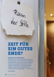 Vorschauseite 1: Zeit für ein gutes Ende?