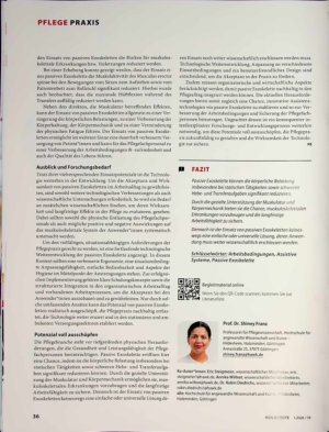 Vorschauseite 3: Passive Exoskelette sinnvoll einsetzen