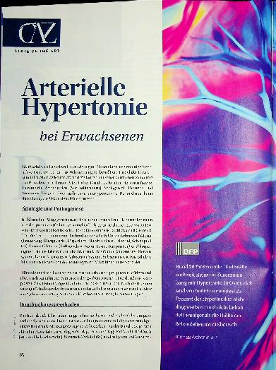 Vorschauseite 1: Arterielle Hypertonie bei Erwachsenen