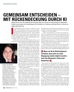 Vorschauseite 1: Gemeinsam entscheidenmit Rückendeckung durch KI