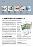 Vorschauseite 1: App fördert den Austausch