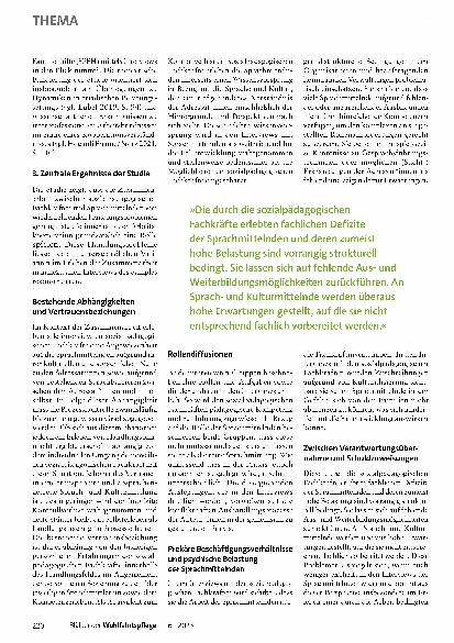 Vorschauseite 2: Sprachund Kulturmittlung in der Sozialpädagogischen Familienhilfe als Verwaltungsherausforderung