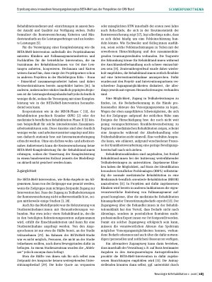 Vorschauseite 6: Erprobung eines innovativen Versorgungskonzeptes BETA-MeH aus der Perspektive der Deutschen Rentenversicherung Bund