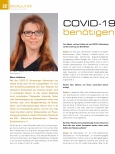 Vorschauseite 1: Covid-19-Patienten benötigen weiterhin Therapie.