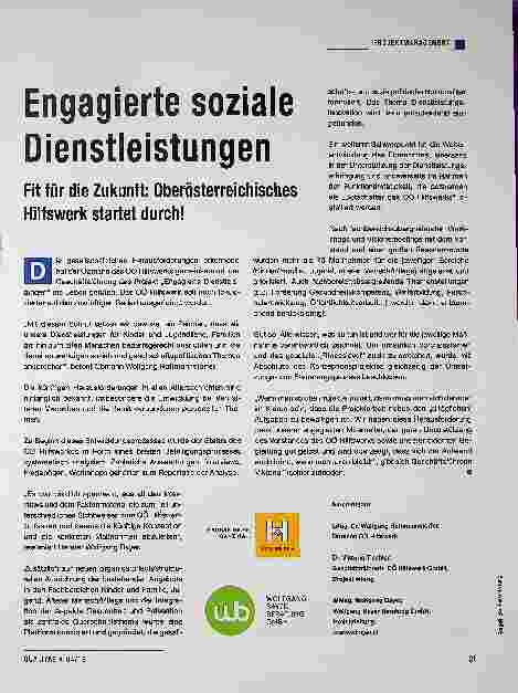 Vorschauseite 1: Engagierte soziale Dienstleistungen