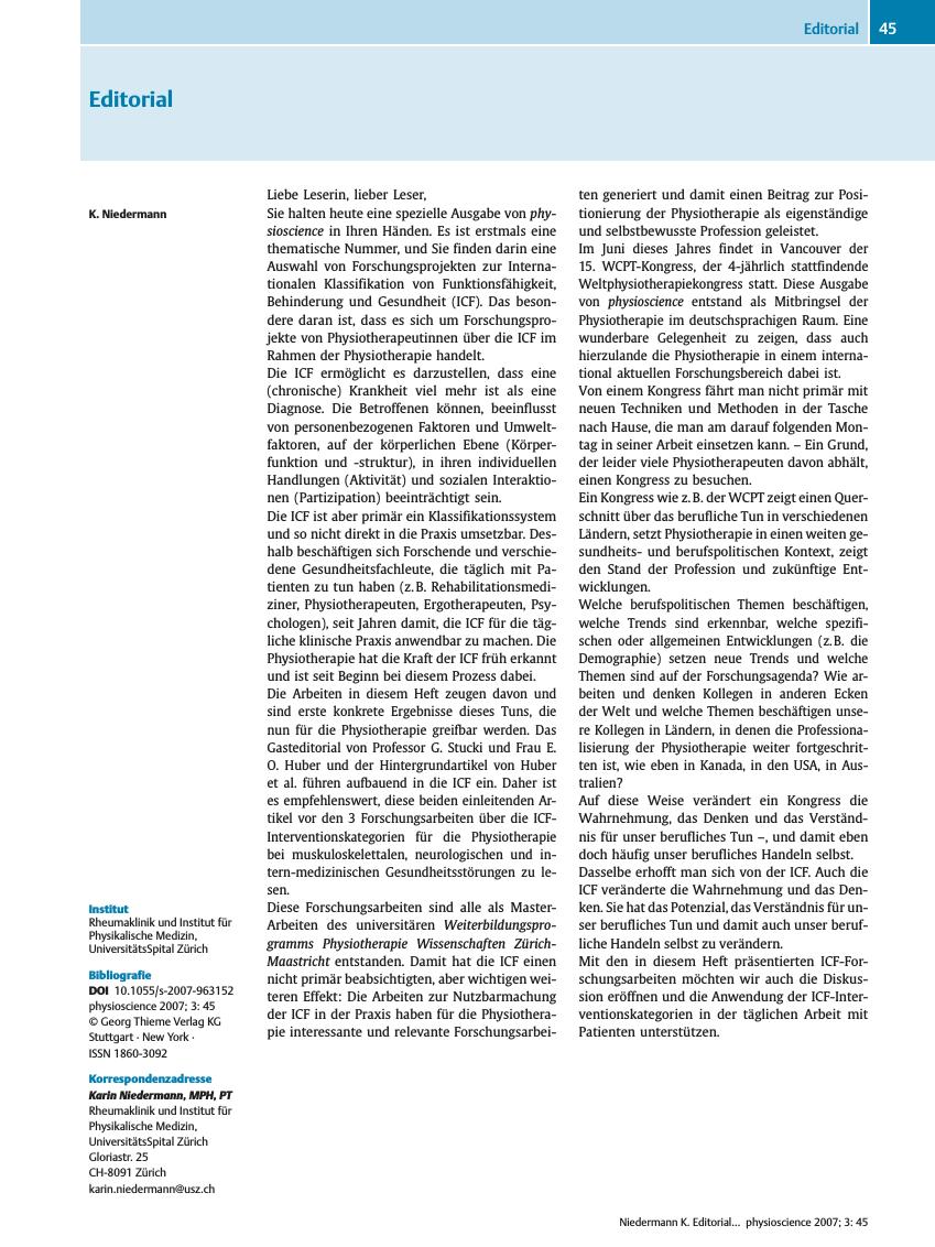Vorschauseite 1: Editorial