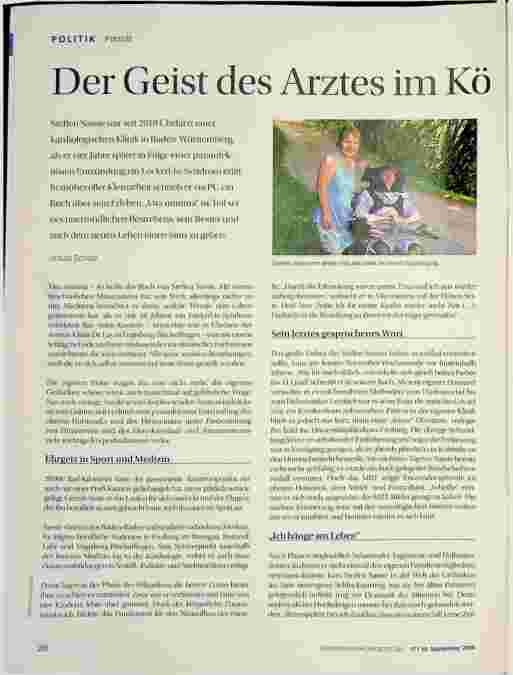 Vorschauseite 1: Der Geist des Arztes im Körper des Patienten