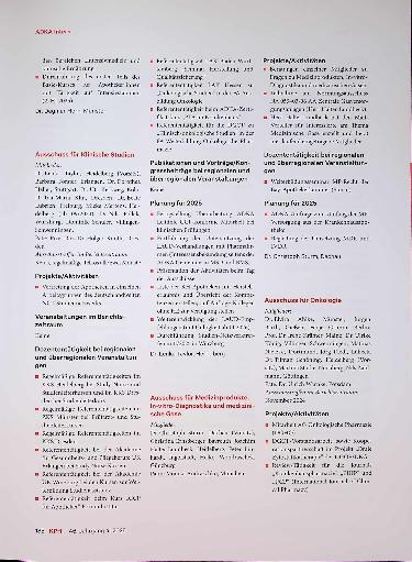 Vorschauseite 5: Berichte der ADKA-Ausschüsse