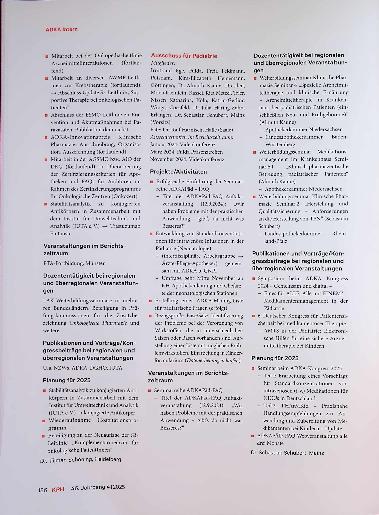 Vorschauseite 6: Berichte der ADKA-Ausschüsse