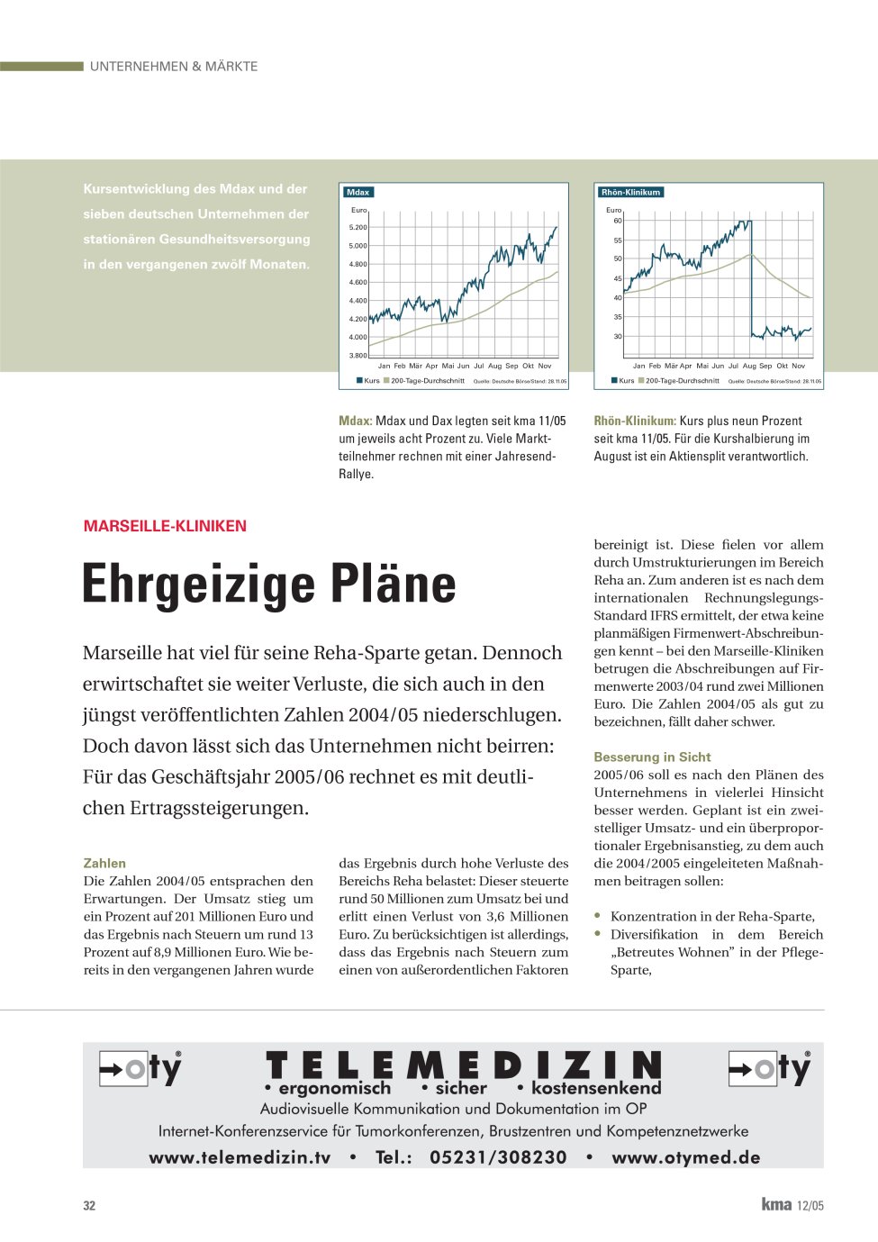 Vorschauseite 1: Ehrgeizige Pläne