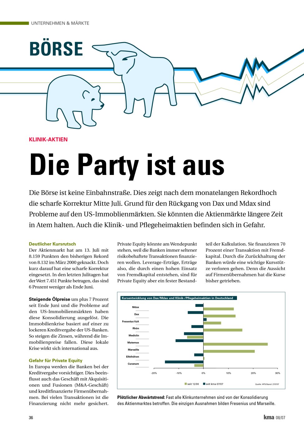 Vorschauseite 1: Die Party ist aus