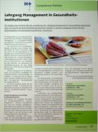 Vorschauseite 1: Lehrgang Management in Gesundheitsinstitutionen