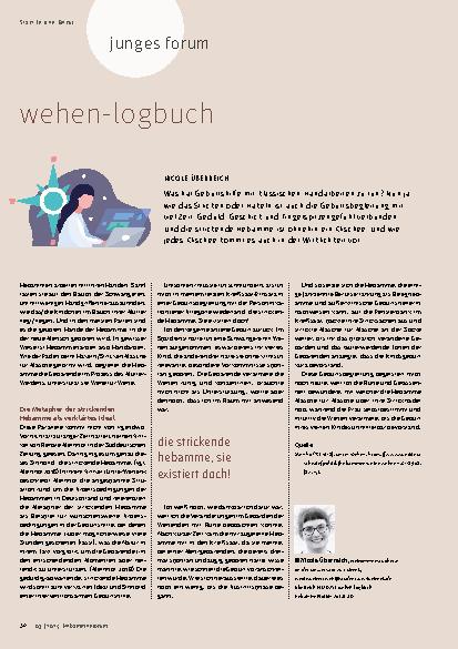 Vorschauseite 1: Wehen-Logbuch