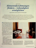 Vorschauseite 1: Sinneswahrnehmungen fördern - Lebendigkeit ermöglichen