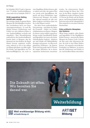 Vorschauseite 3: Wie sich der Kanton Tessin an die Inklusion herantastet