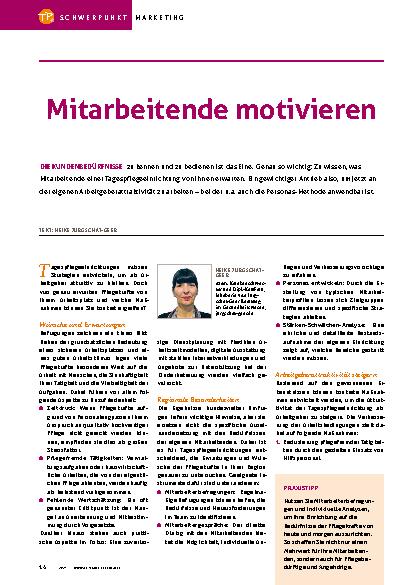 Vorschauseite 1: Mitarbeitende motivieren