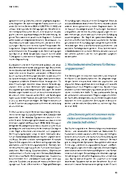 Vorschauseite 3: Beziehungsgestaltung mit Demenzerkrankten