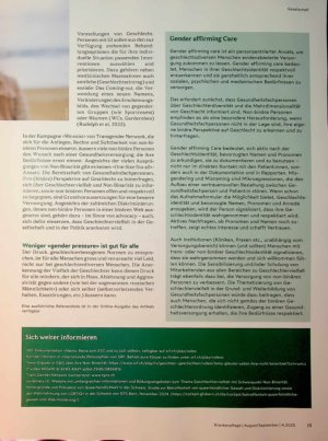 Vorschauseite 4: Jenseits der binären Geschlechterordnung