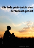 Vorschauseite 1: Die Erde gehört nicht dem Menschen, der Mensch gehört der Erde.
