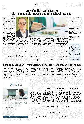 Vorschauseite 1: Gesundheitspolitik
