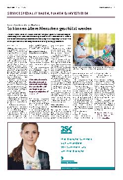 Vorschauseite 1: So können ältere Menschen geschützt werden.