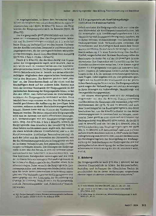 Vorschauseite 2: Die Einigungsstelle — Ihre Bildung, Zusammensetzung und Beschlüsse