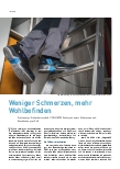 Vorschauseite 1: Weniger Schmerzen, mehr Wohlbefinden