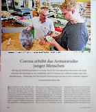 Vorschauseite 1: Corona erhöht das Armutsrisiko junger Menschen.