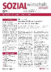 Vorschauseite 1: Sozialwirtschaft aktuell Heft 14-2022
