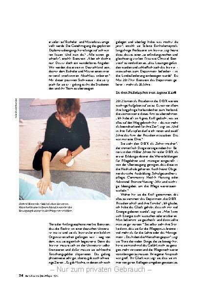 Vorschauseite 3: Mit Leib und Seele für die Pflegepraxis