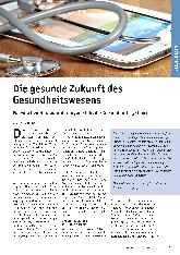 Vorschauseite 1: Die gesunde Zukunft des Gesundheitswesens. Vor welchen Herausforderungen steht das Gesundheitssystem?