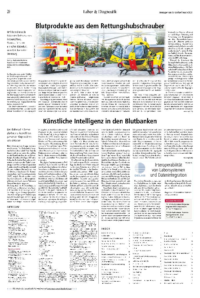 Vorschauseite 2: Labor & Diagnostik