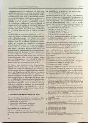 Vorschauseite 2: Der Rehabilitationsbegriff im Recht